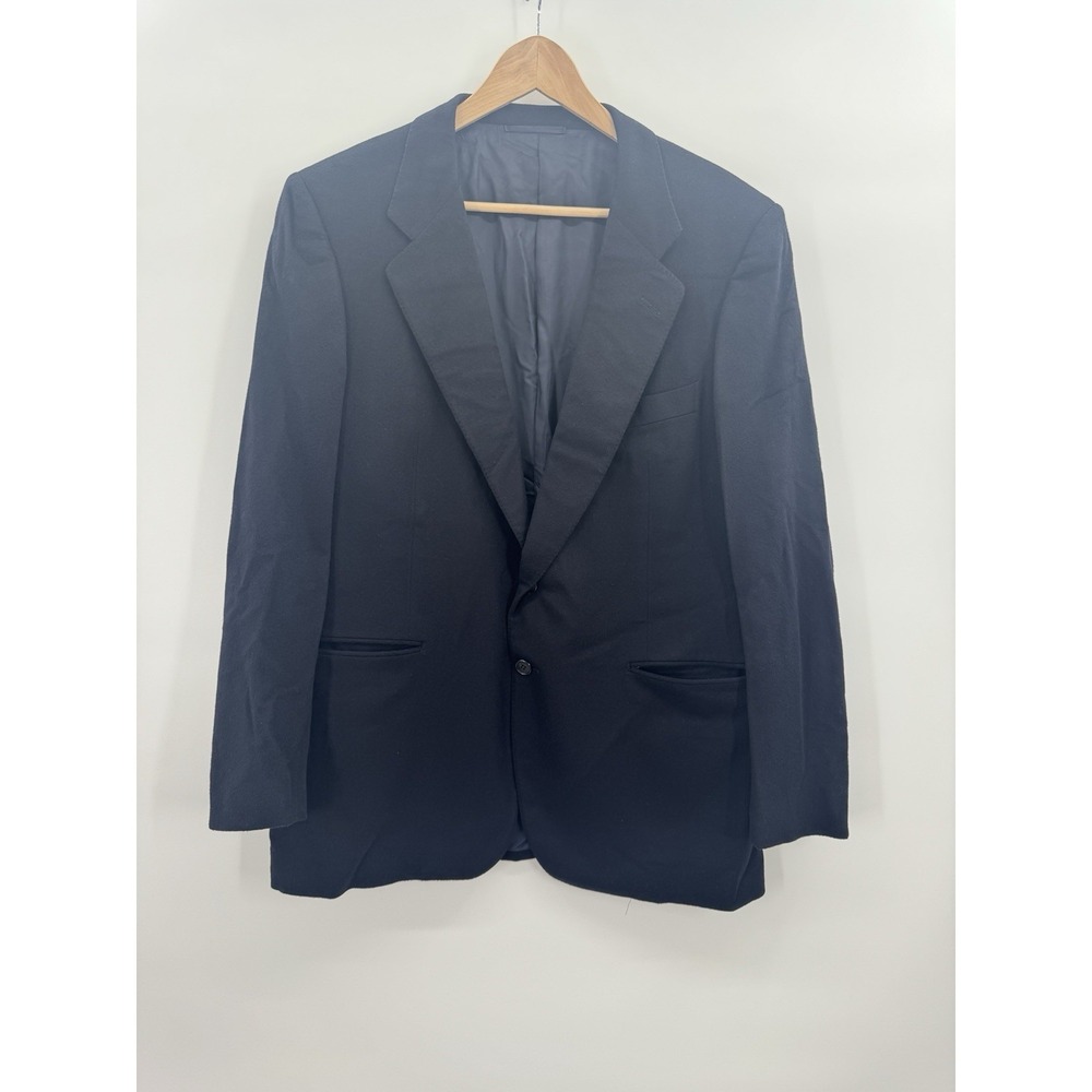 Mens Cashmere Blazer 54R Single Vent 2 Button Prep Old Money Quiet Luxury Italy